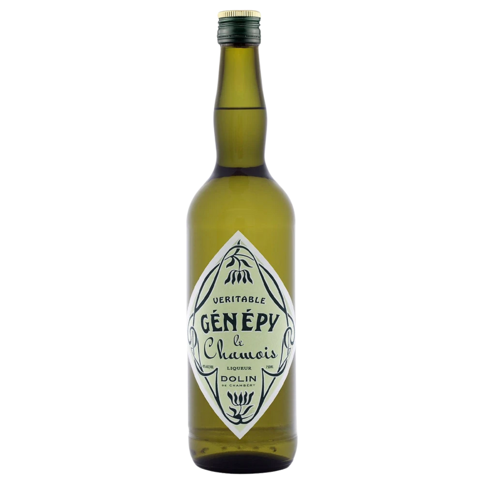 A bottle of Dolin Liqueur de Genepi Chamois 750ml