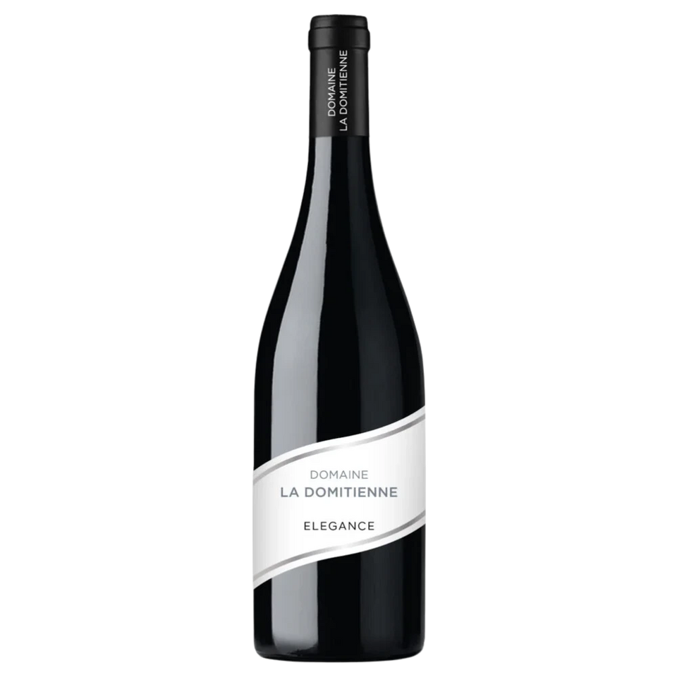 A bottle of Domaine La Domitienne IGP Oc Grenache Cab Sauvignon (3-Pack) 750ml Red Wine