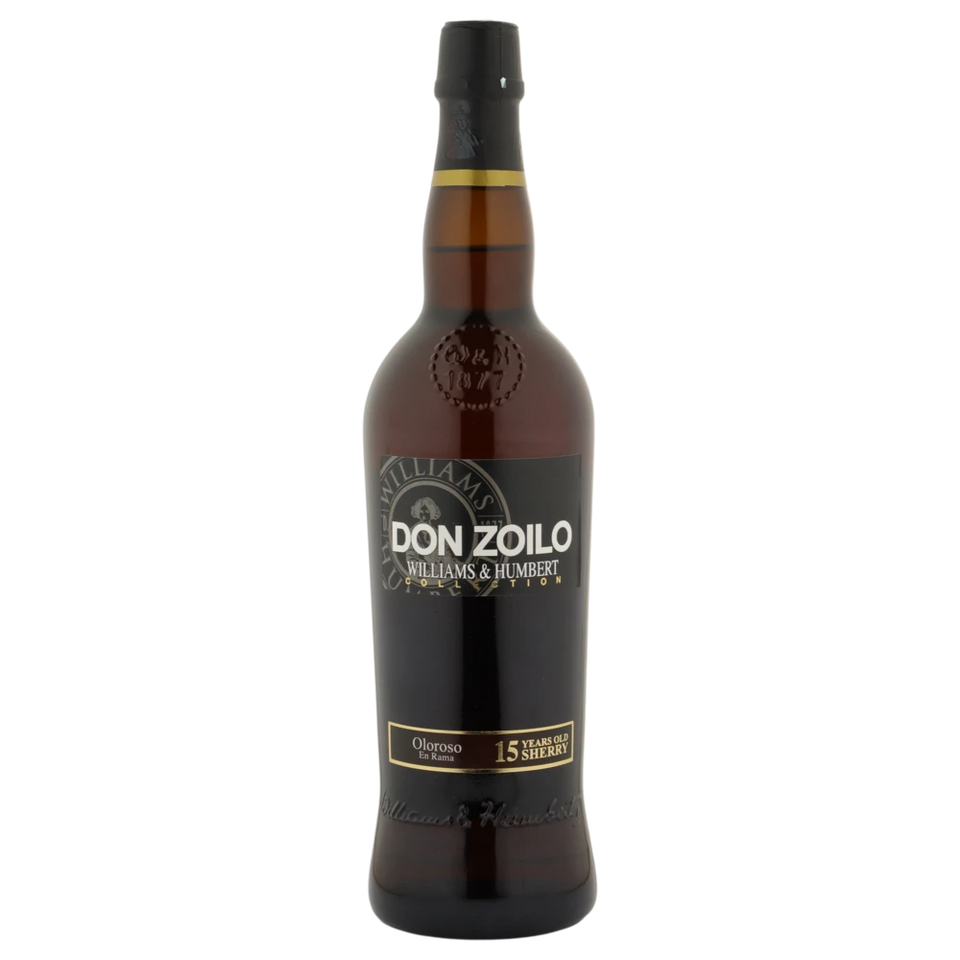 A bottle of Don Zoilo Sherry Aperitif Olorose 15 years 19% 750ml
