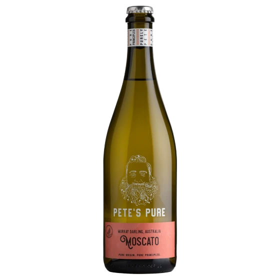 A bottle of Duxton Vineyards Petes Pure Moscato NV 750ml Sparkling Wine