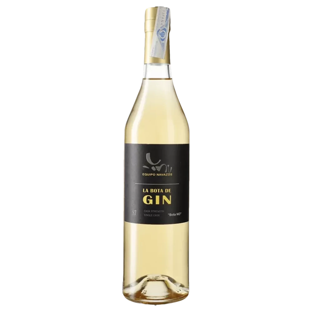 A bottle of Equipo Navazos La Bota 87 Gin Bota NO 700ml