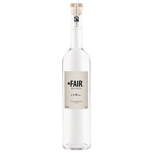 A bottle of FAIR Organic Vodka 40% 700ml