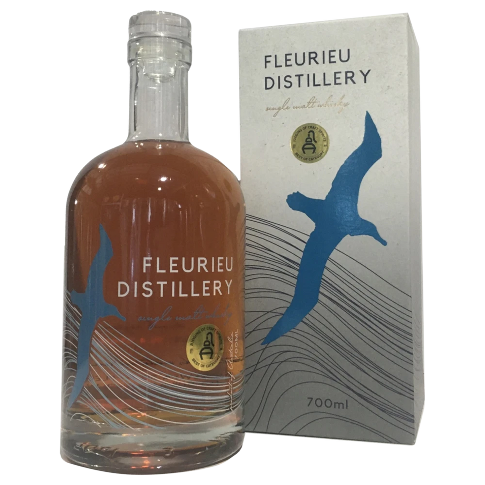 A bottle of Fleurieu Distillery Albatross Single Malt Whisky South Australia 46% 700ml