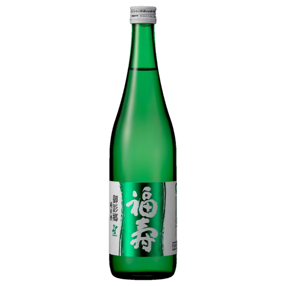 A bottle of Fukuju Junmai 720ml
