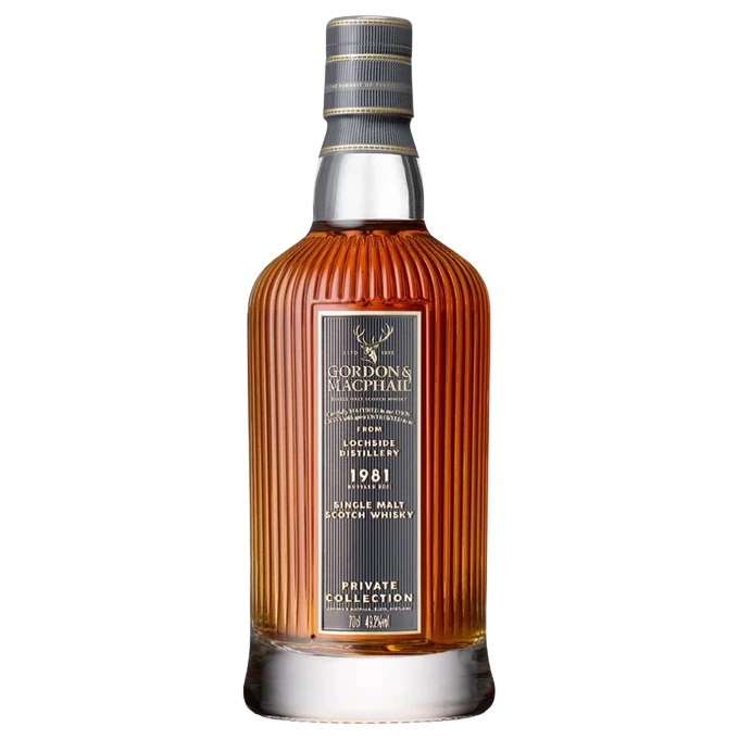 A bottle of G&M Private Collection Lochside 1981 (40YO) 49.2% 700ml