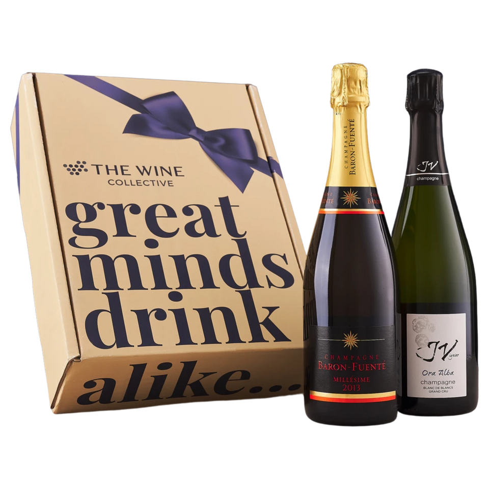 A collection of Grand Cru Champagne Gift Pack 2-Pack from The Wine Collective