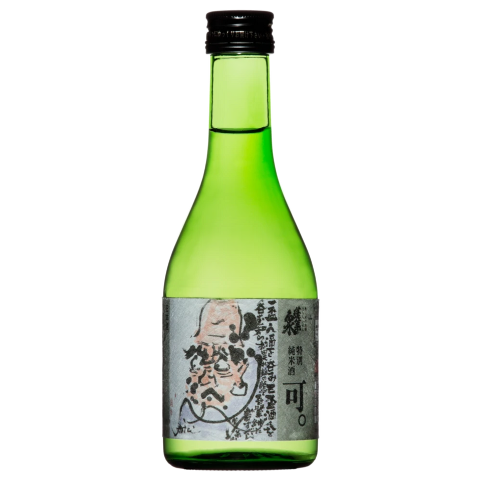 A bottle of Houraisen Beshi Tokubetsu Junmai NV 300ml