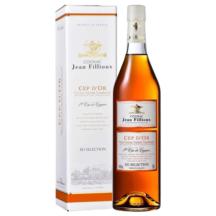 A bottle of Jean Fillioux Cognac 'Cep d'Or' XO Grande Champagne 1er Cru 13 15yrs 40% 700ml