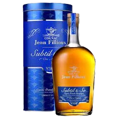 A bottle of Jean Fillioux Subtil & So Cognac VSOP Grand Champagne 40% 700ml