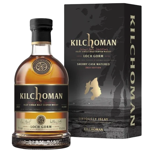 A bottle of Kilchoman Limited Edition Loch Gorm 2023 46% 700ml
