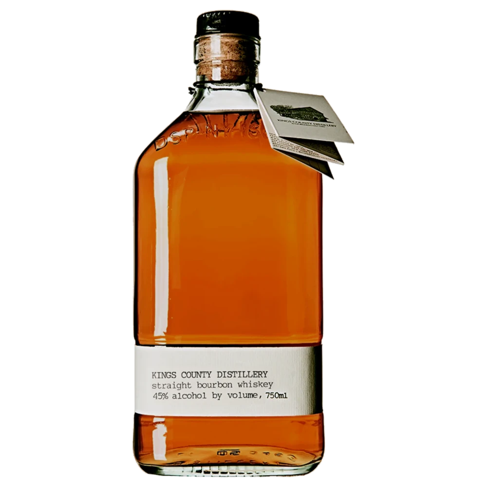 A bottle of Kings County Straight Bourbon 750ml