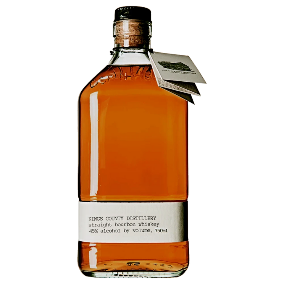A bottle of Kings County Straight Bourbon 750ml