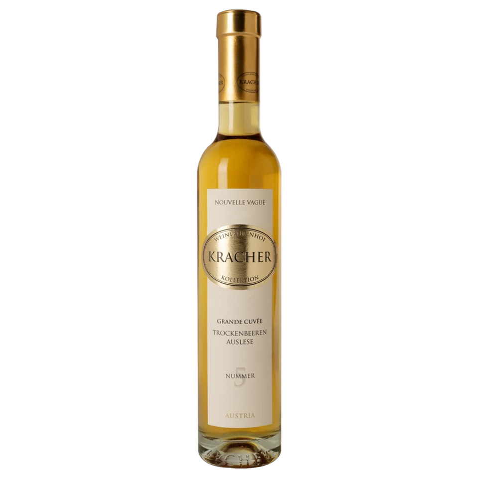 A bottle of Kracher TBA Grande Cuvée 2020 375ml White Wine