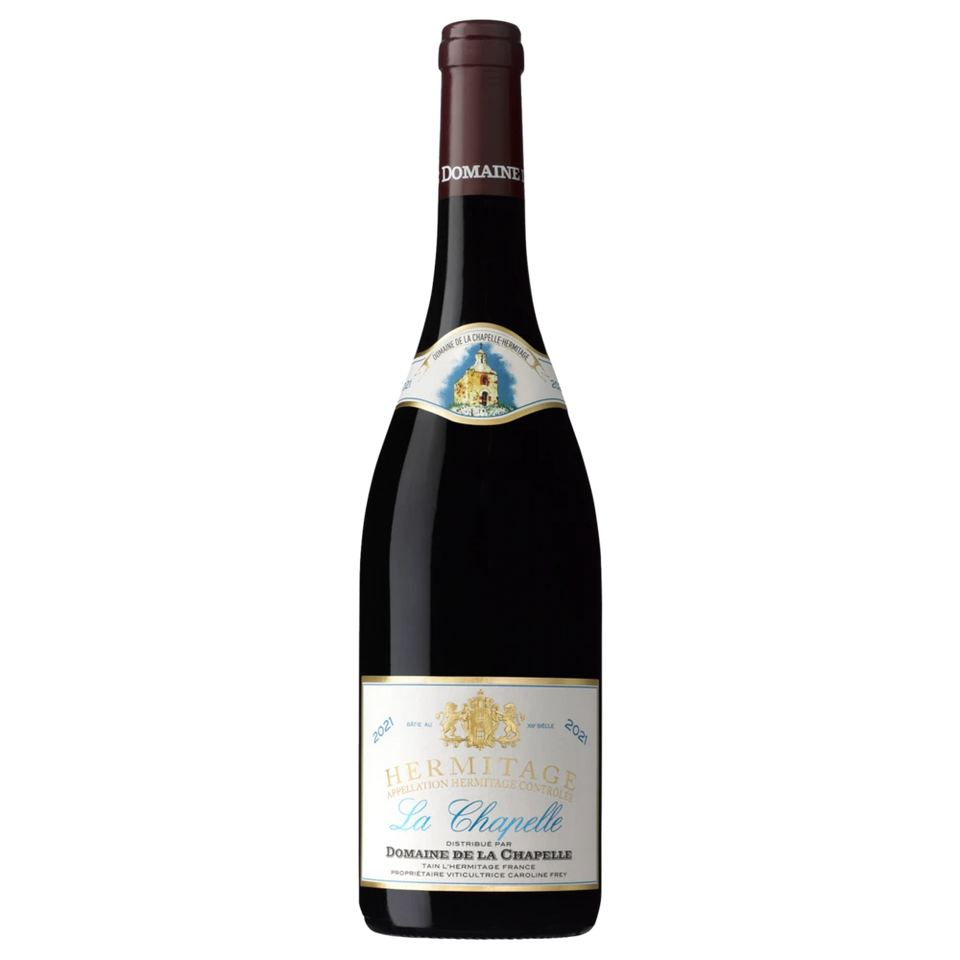 A bottle of La Chapelle 2006 3000ml Red Wine