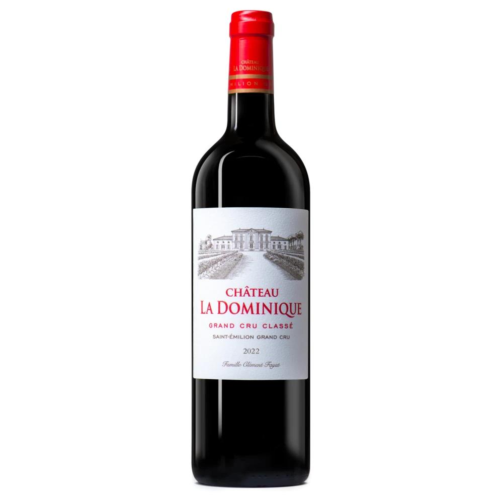 A bottle of La Dominique 2021 750ml Red Wine
