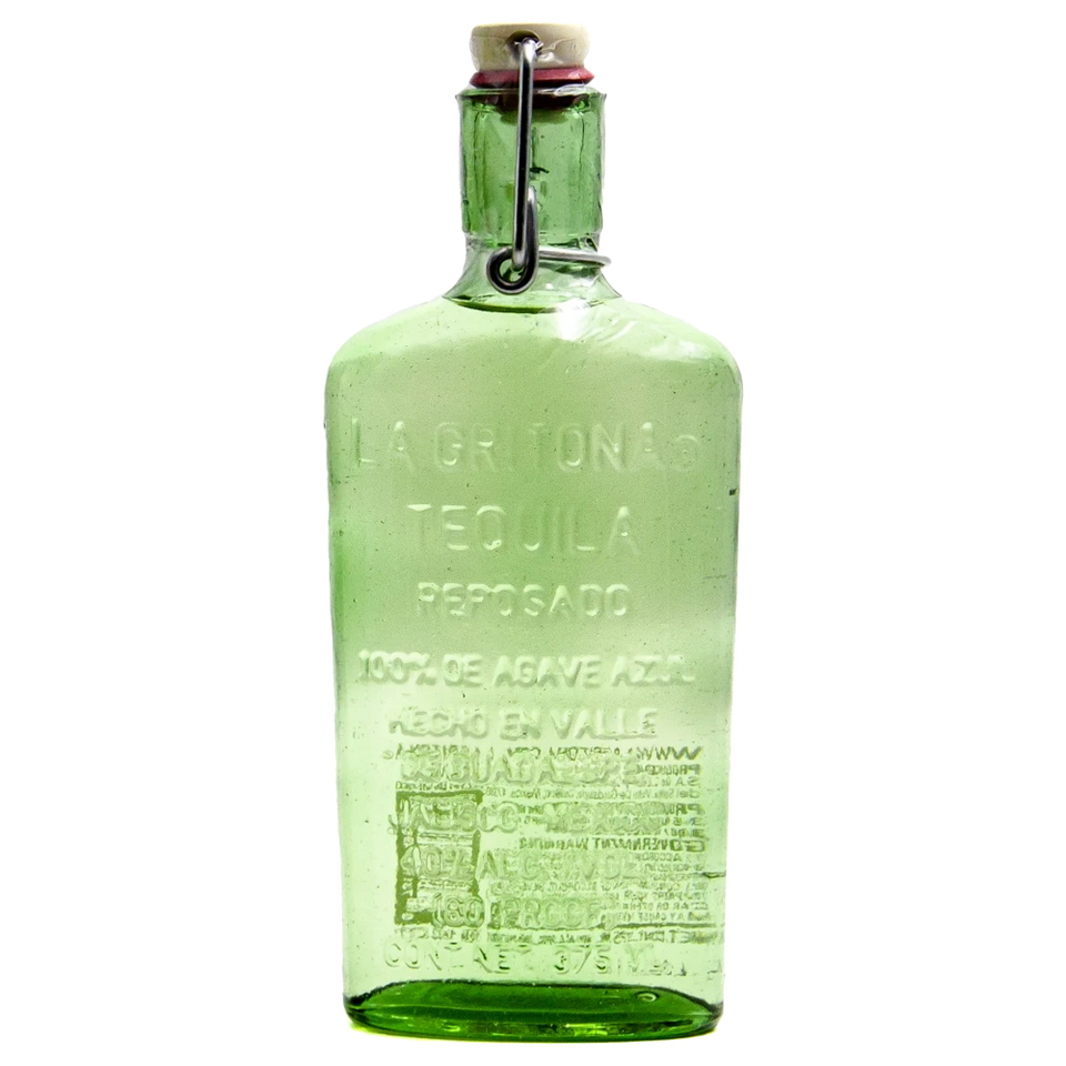 A bottle of La Gritona Reposado Tequila 375ml