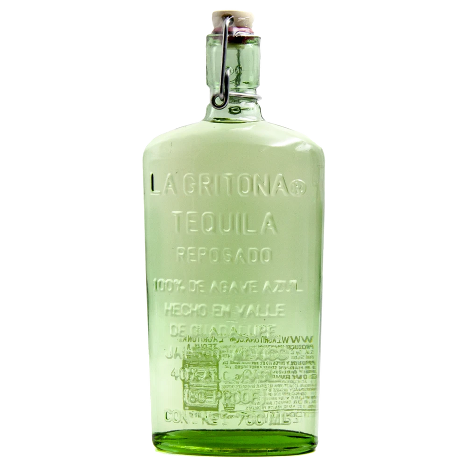 A bottle of La Gritona Reposado Tequila 700mL 700ml