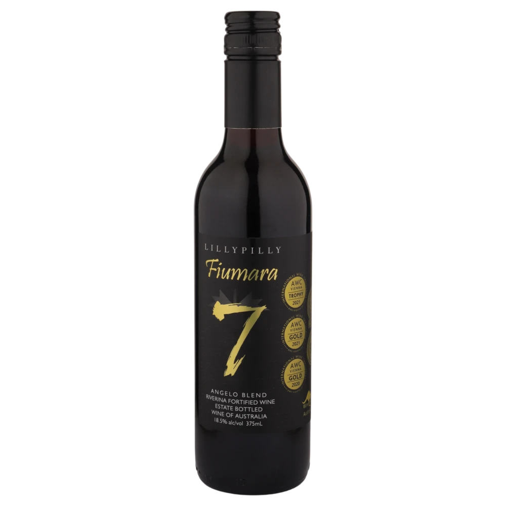 A bottle of Lillypilly Fiamura Angelo 7 Blend 375ml Fortified Wine