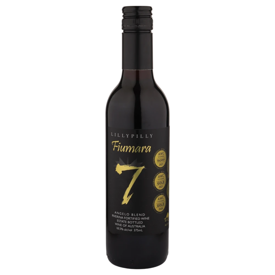 A bottle of Lillypilly Fiamura Angelo 7 Blend 375ml Fortified Wine
