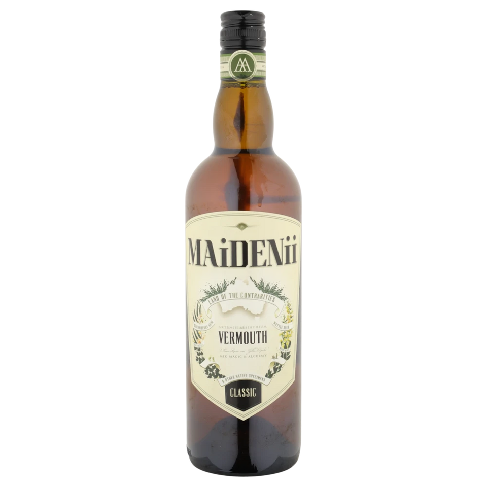 A bottle of Maidenii Classic Vermouth 750ml Fortified Wine