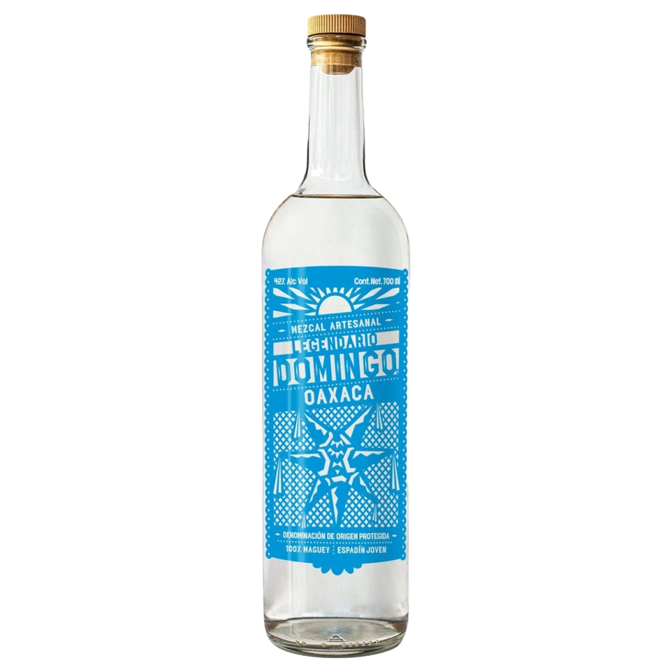 A bottle of Mezcal Domingo Clasico Espadin 700ml