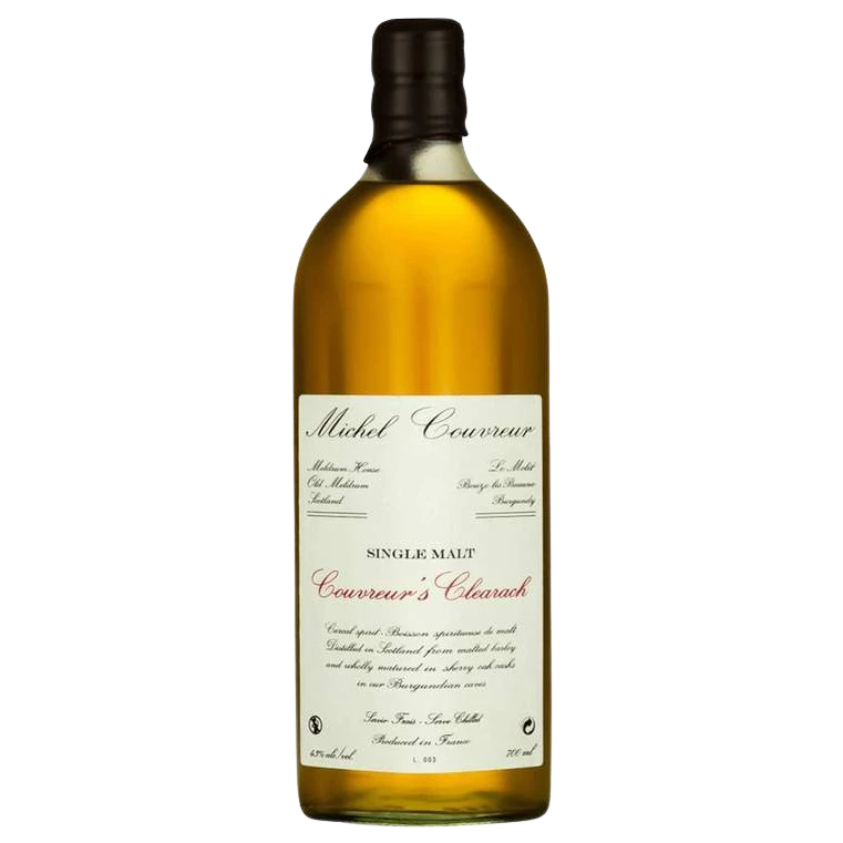 A bottle of Michel Couvreur Whisky Clearach 43% 700ml
