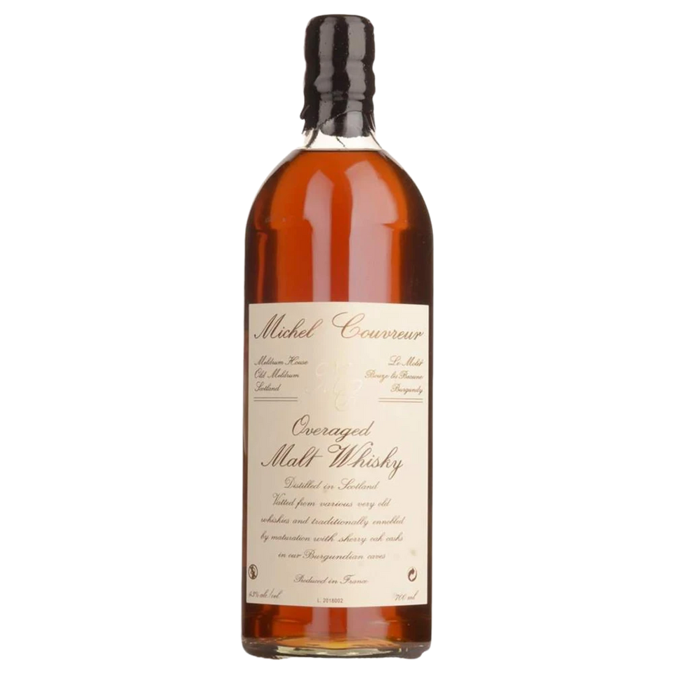A bottle of Michel Couvreur Whisky Overaged 43% 700ml