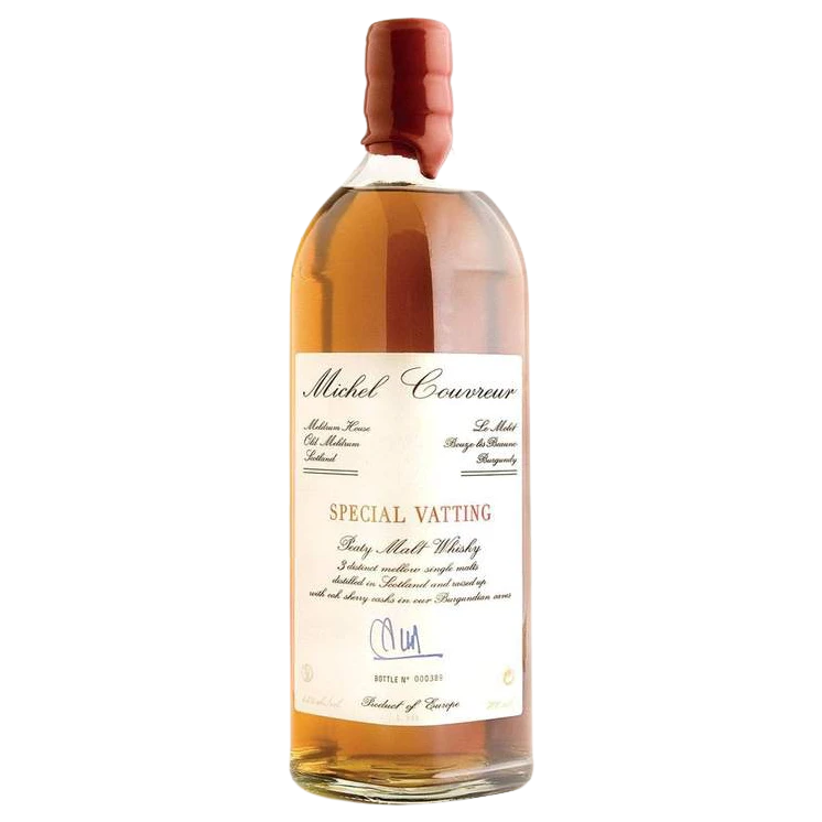 A bottle of Michel Couvreur Whisky Special Vatting 45% 700ml