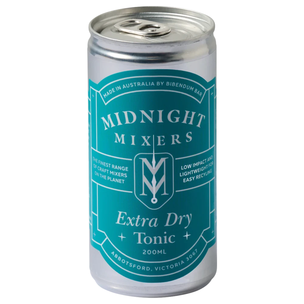 Midnight Mixers Extra Dry Tonic (6*4) 200mL