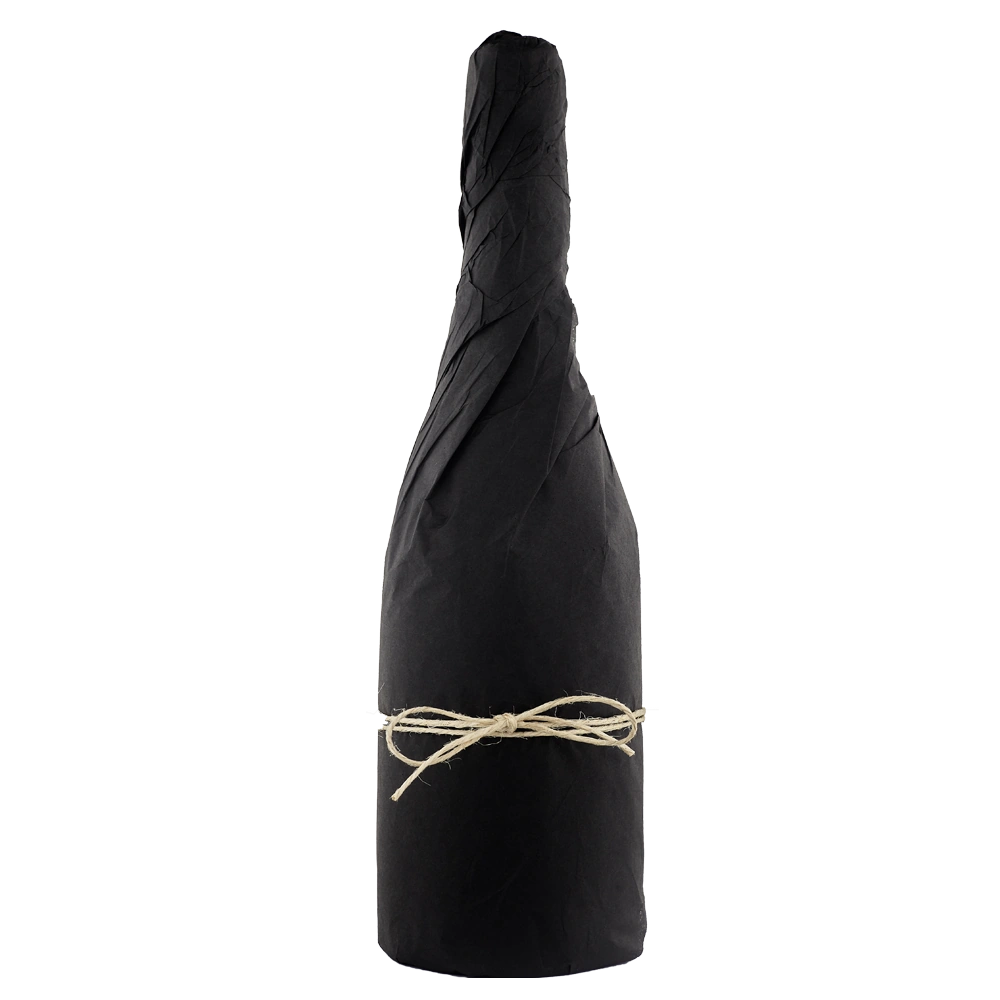 Default Mystery Single Bottle Burgundy Sloping Shape Transparent