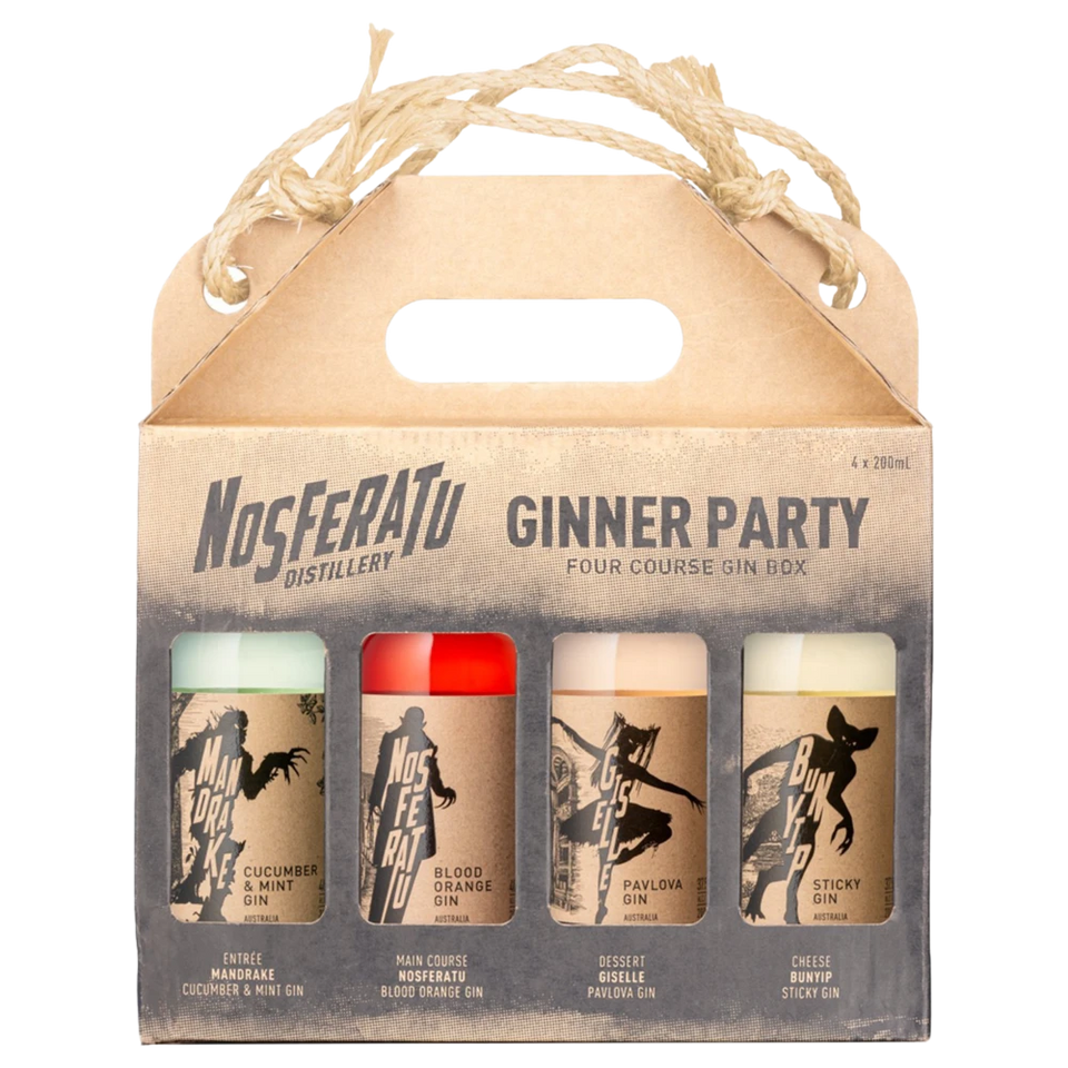 A collection of Nosferatu Ginner pack 4 x 200ml NV 4-Pack from The Wine Collective