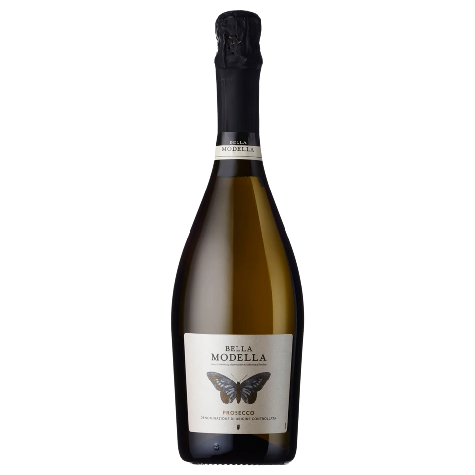 A bottle of NV Bella Modella Prosecco 750ml Sparkling Wine