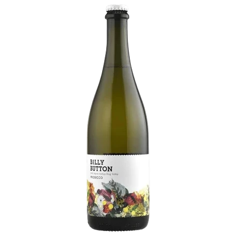 A bottle of NV Billy Button Prosecco 750ml Sparkling Wine