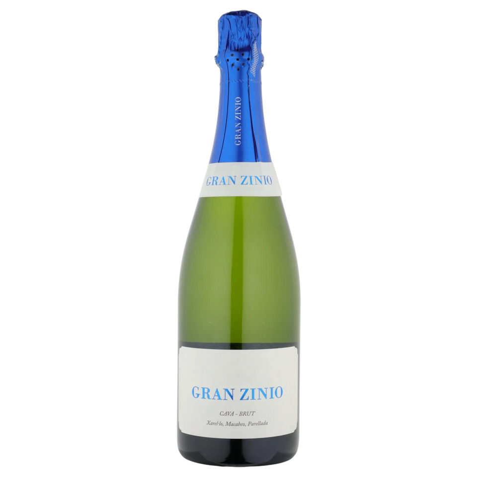 A bottle of NV Bodegas Patrocinio Gran Zinio Cava 750ml Sparkling Wine