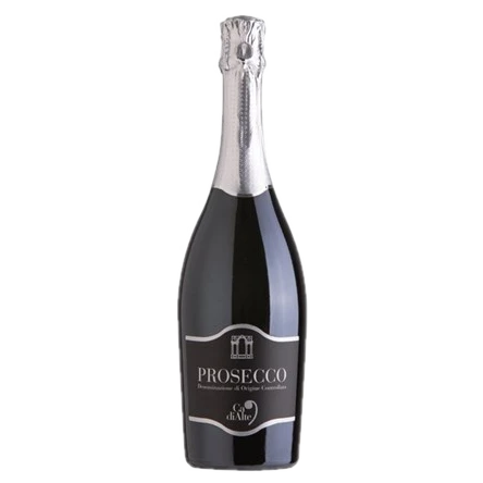 A bottle of NV Ca'Di Alte Prosecco DOC Extra Dry 750ml Sparkling Wine