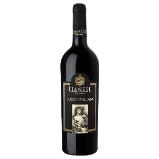 A bottle of NV Cantina Danese Rosso Italiano 750ml Red Wine