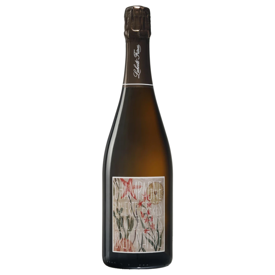 A bottle of NV Champagne Laherte Frères Blanc de Blancs 750ml Sparkling Wine