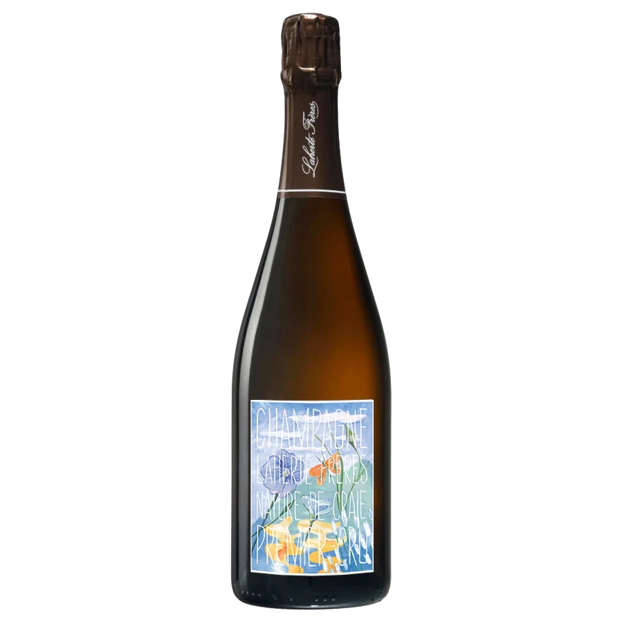 A bottle of NV Champagne Laherte Frères Premier Cru Nature de Craie (Base TBA Disg. May 2023) 750ml Sparkling Wine