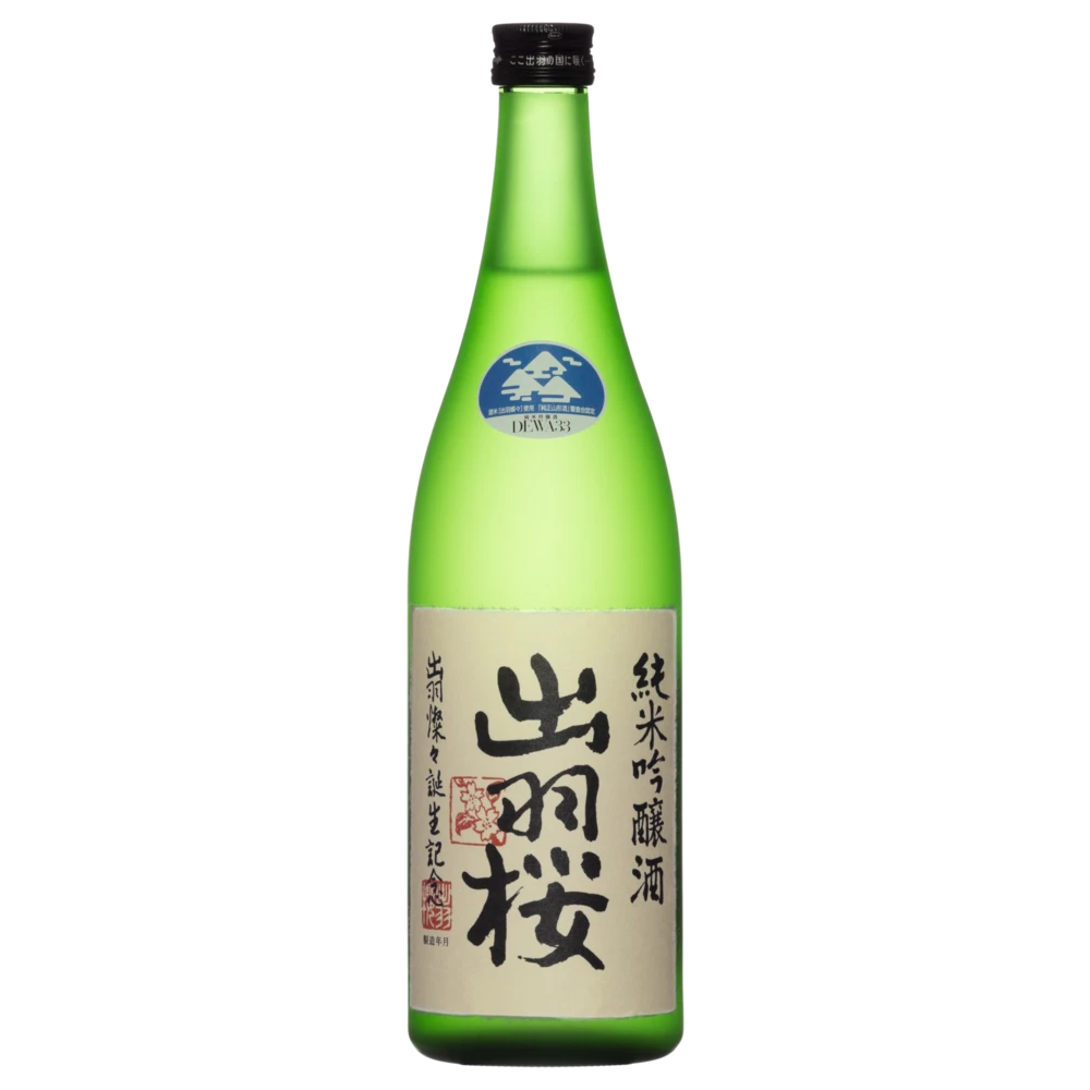 A bottle of NV Dewazakura Dewa Sansan JunmaiGinjo 720ml