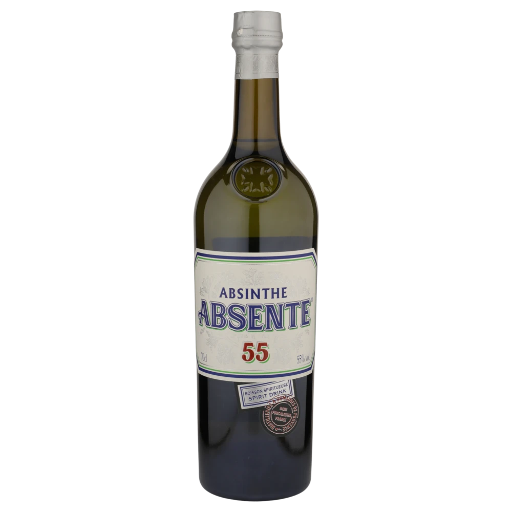 A bottle of NV Distillerie et Domaines de Provence Absente (Absinthe) 55% 700ml