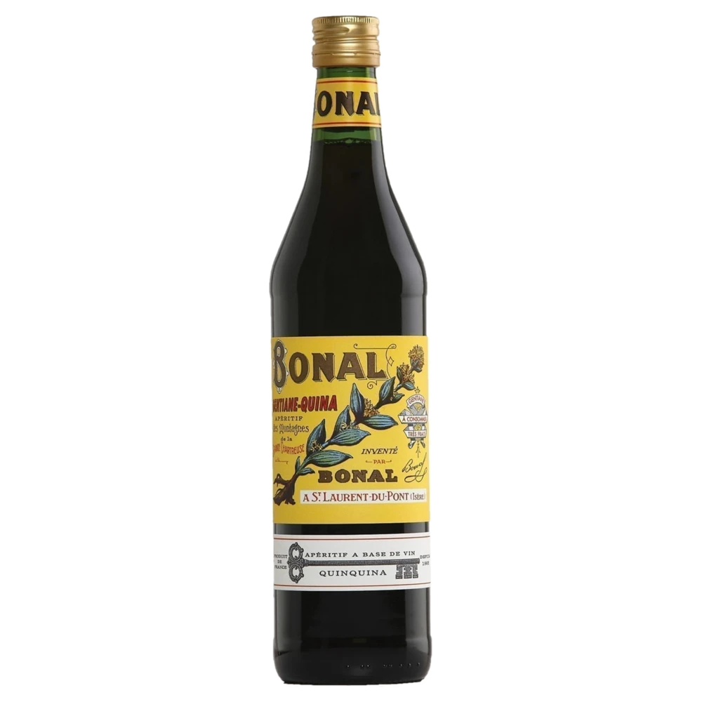 A bottle of NV Dolin Aperitif 'Bonal' a la Gentiane et Quinquina 16% 750ml