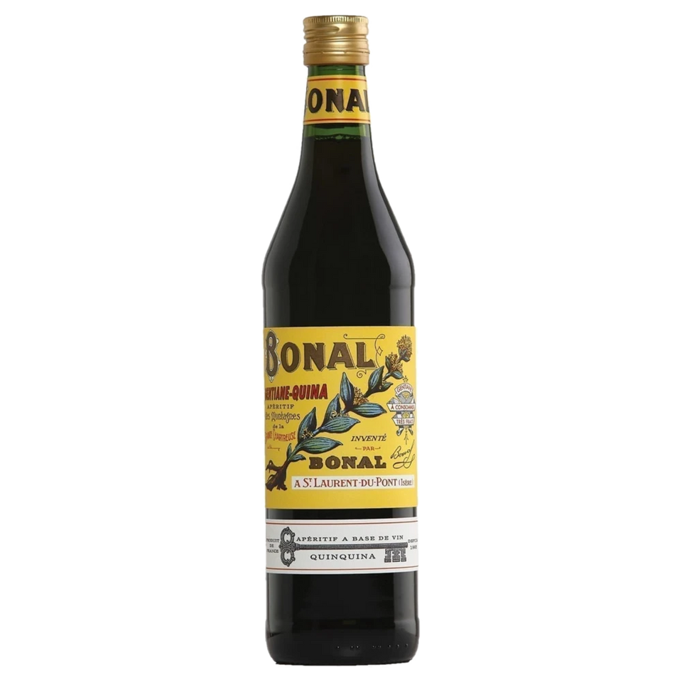 A bottle of NV Dolin Aperitif 'Bonal' a la Gentiane et Quinquina 16% 750ml