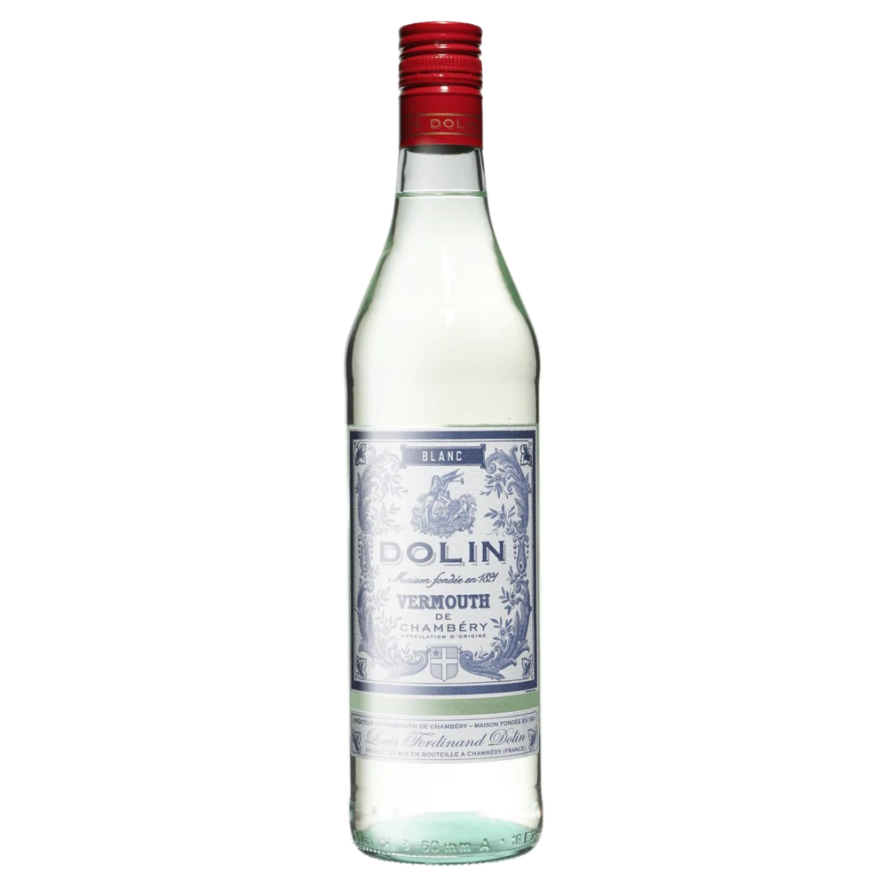 A bottle of NV Dolin Vermouth Blanc (White) 16% 750ml Fortified Wine