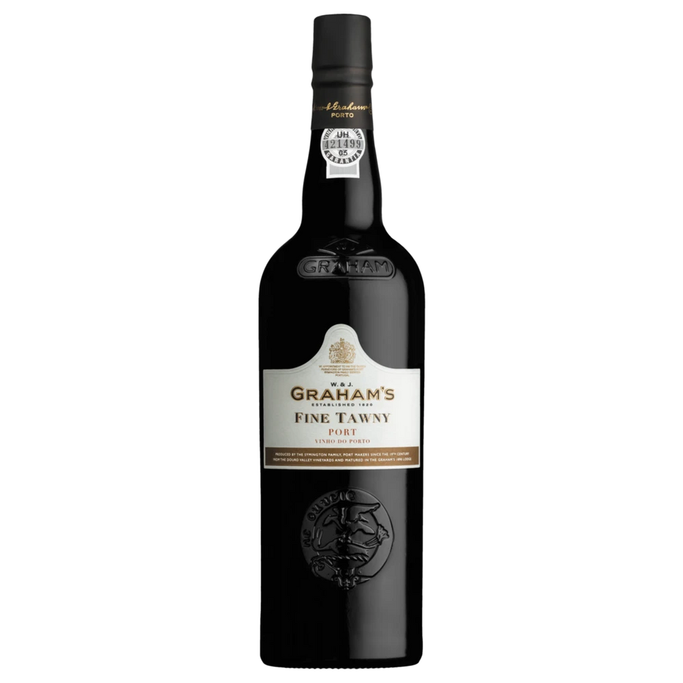 A bottle of NV Grahams Fine Tawny Port 750ml Fortified Wine