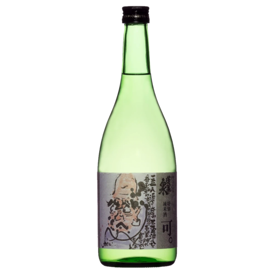 A bottle of NV Houraisen Beshi Tokebetsu Junmai NV 720ml