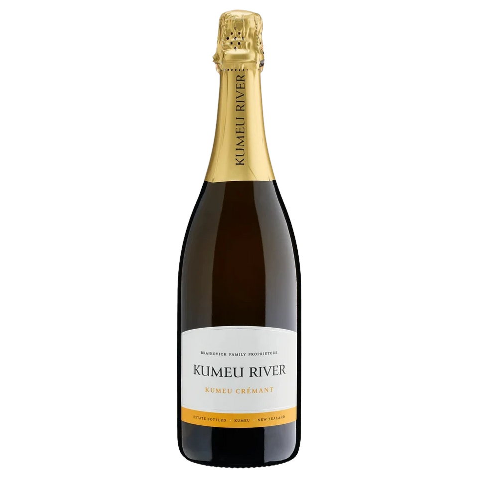 A bottle of NV Kumeu River Cremant 750ml Sparkling Wine