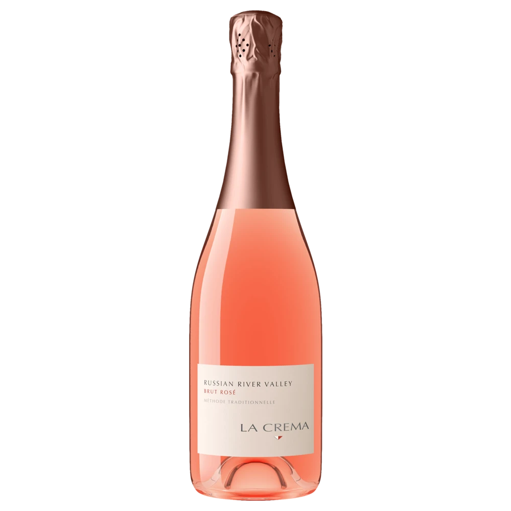 A bottle of NV La Crema Russian River Brut Rosé 750ml Sparkling Wine