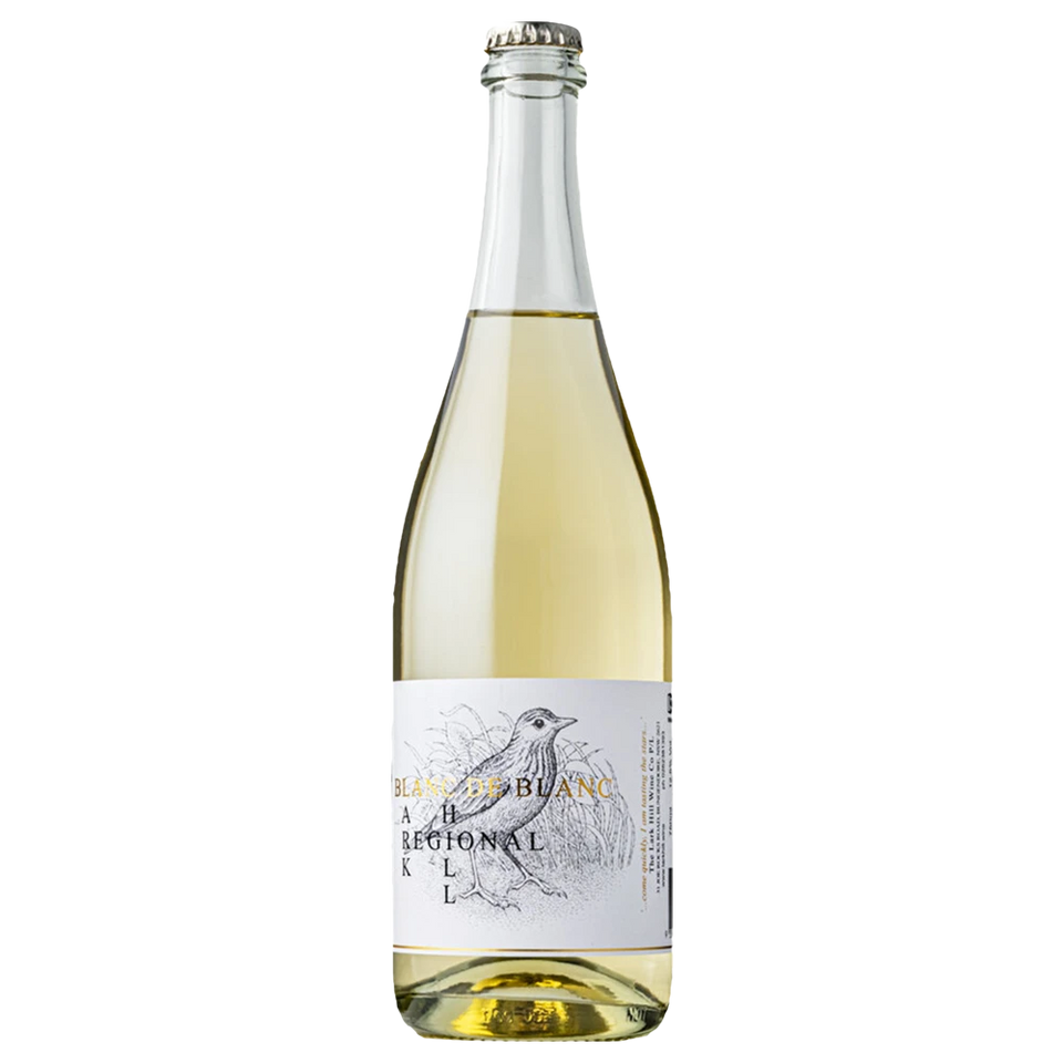A bottle of NV Lark Hill Regional Blanc De Blanc 750ml Sparkling Wine