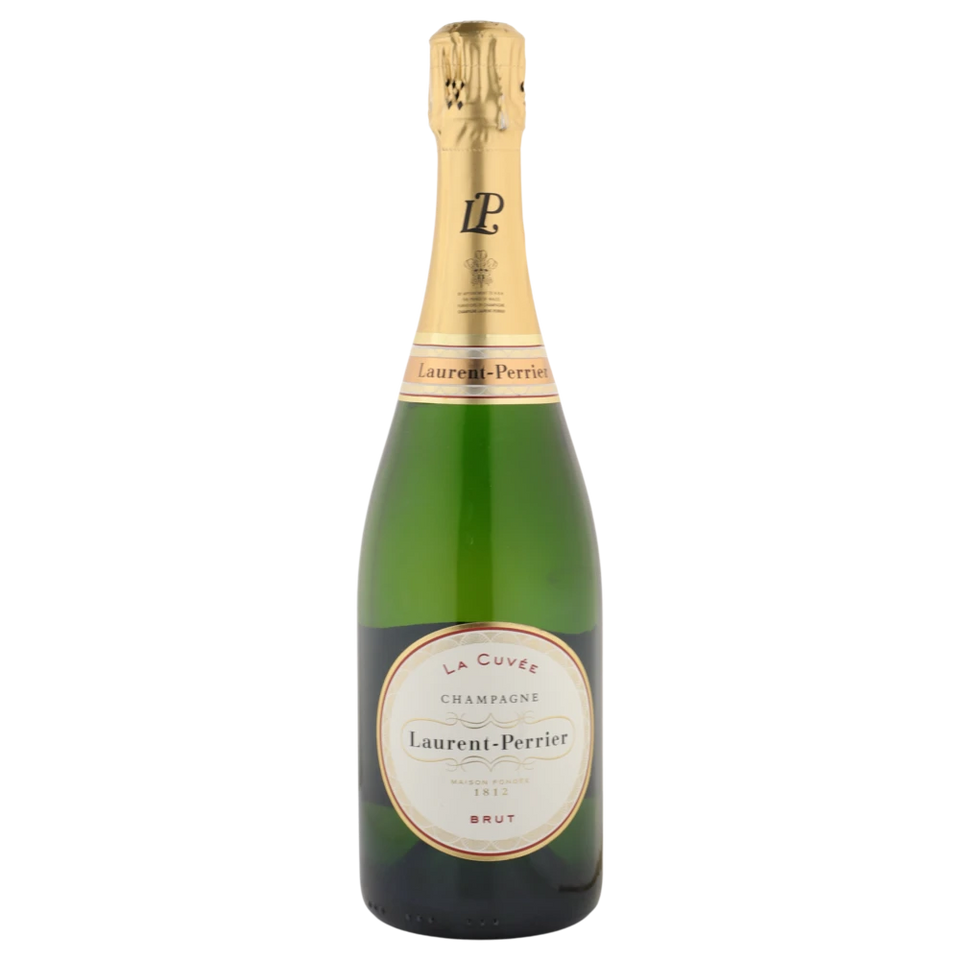 A bottle of NV Laurent Perrier La Cuvée Brut 750ml Sparkling Wine