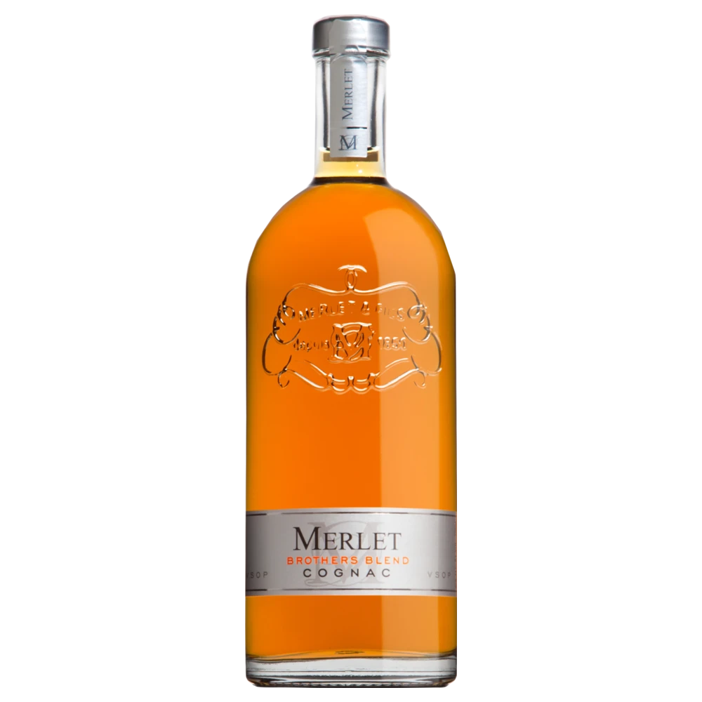 A bottle of NV Merlet Brothers Blend Cognac 700ml